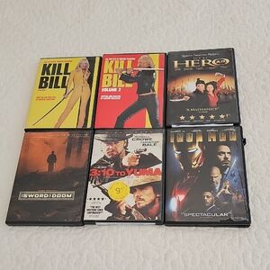 DVD Martial Arts & Action Movies Bundle  EUC
